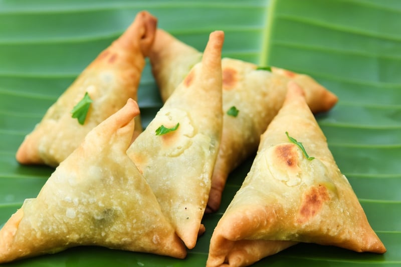 Caprese Samosas